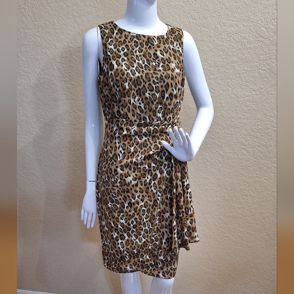 David Warren NY Leopard print Dress